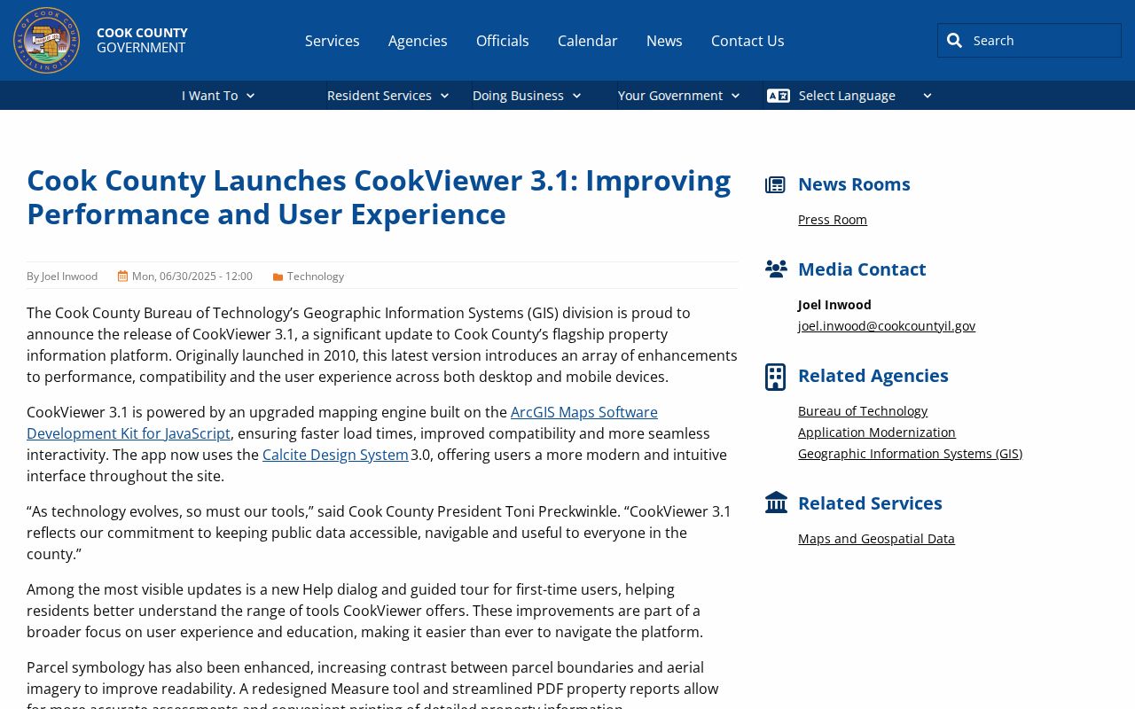 Wilmette neighbors CookViewer 3.1 parcel map update